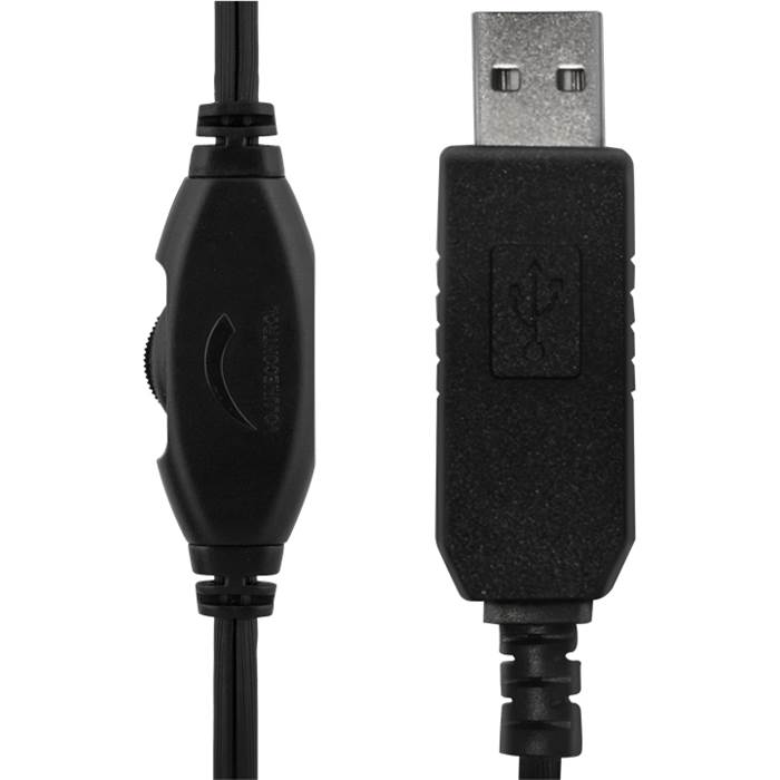 Headset Deltaco HL-57  USB - 3