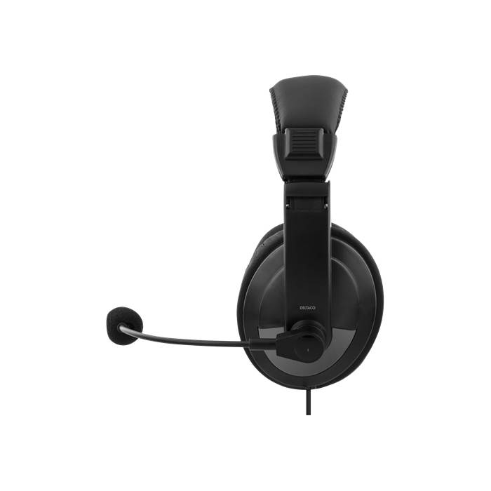 Headset Deltaco HL-57  USB - 2