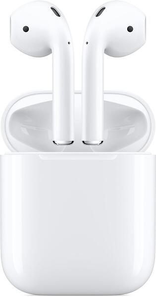 Apple AirPods (2nd Generation) Wireless In-ear med Lightning Laddningsetui - Begagnad i Bra Skick - Original