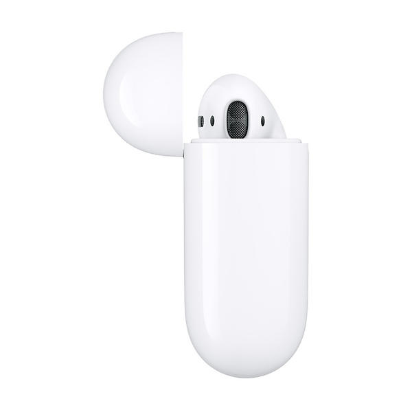 Apple AirPods (2nd Generation) Wireless In-ear med Lightning Laddningsetui - Begagnad i Bra Skick - Original - 3