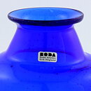 エリック・ホグラン  青いボトル型の花瓶  Vase  (11/10cm)  1950年代 H998/110