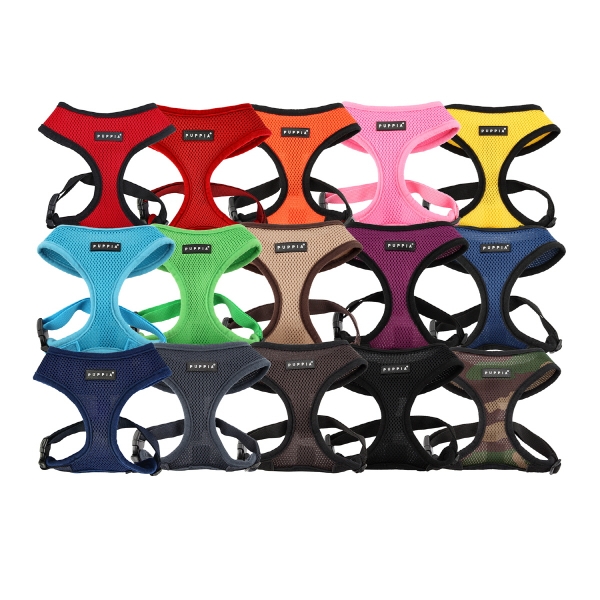 Puppia Soft Harness Grå - 6