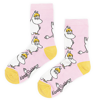 Mumin Damstrumpor - Snorkfröken - Rosa