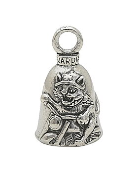Biker Cat Guardian Bell.