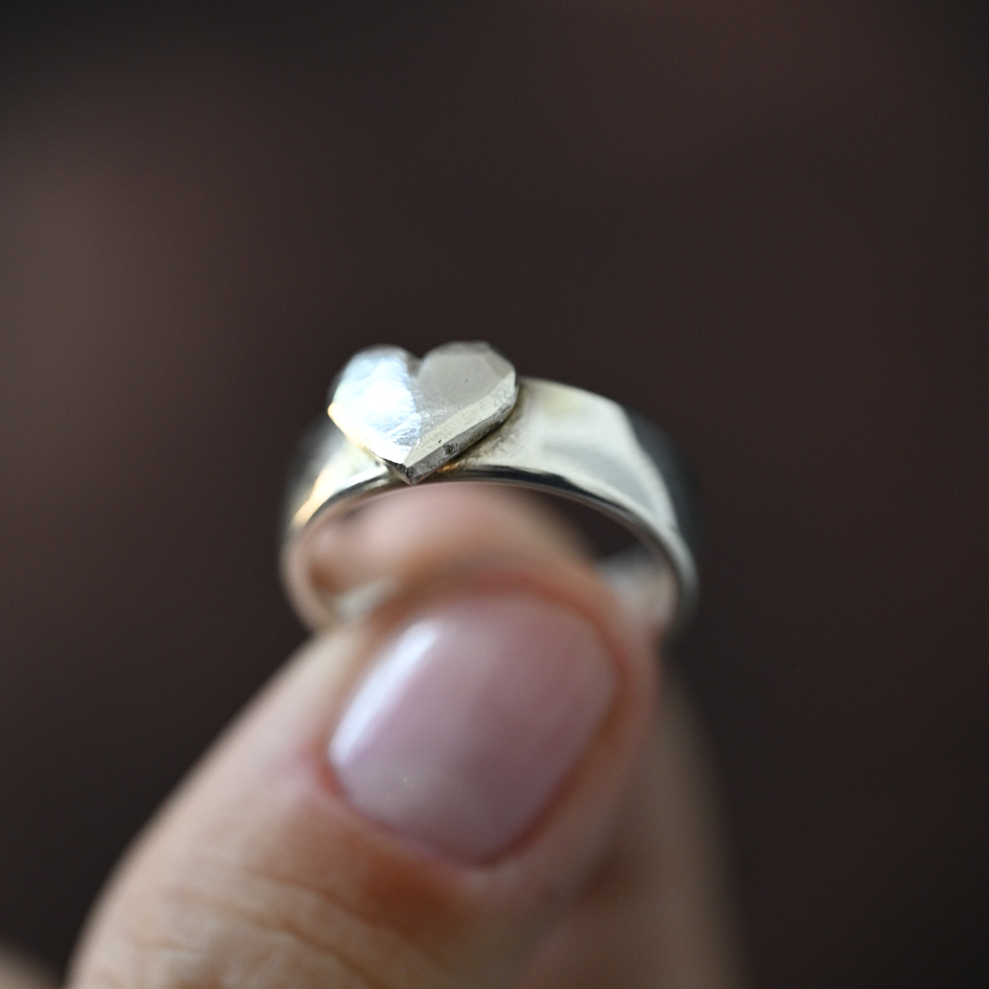 Ring Älskad silver  - 2