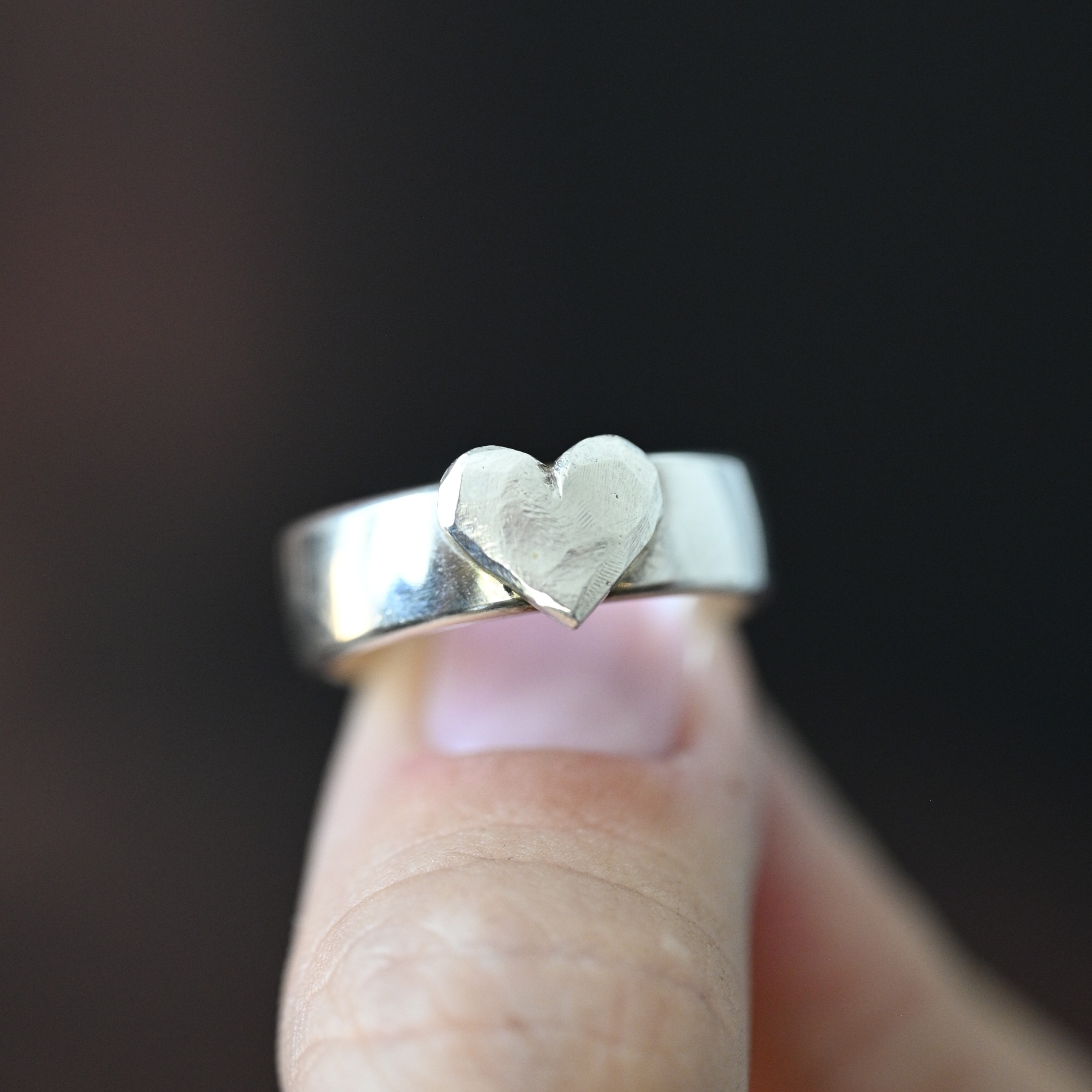 Ring Älskad silver 