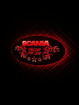 Scania Spegel "Trucker For Life"