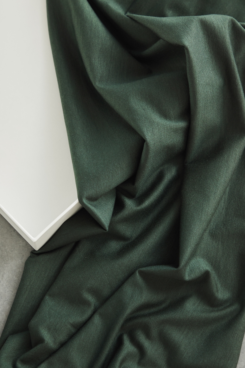 TENCEL JERSEY - DEEP GREEN