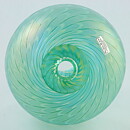 Bertil Vallien (Minos 1984) Green Vase with Swirling Decor 26 cm