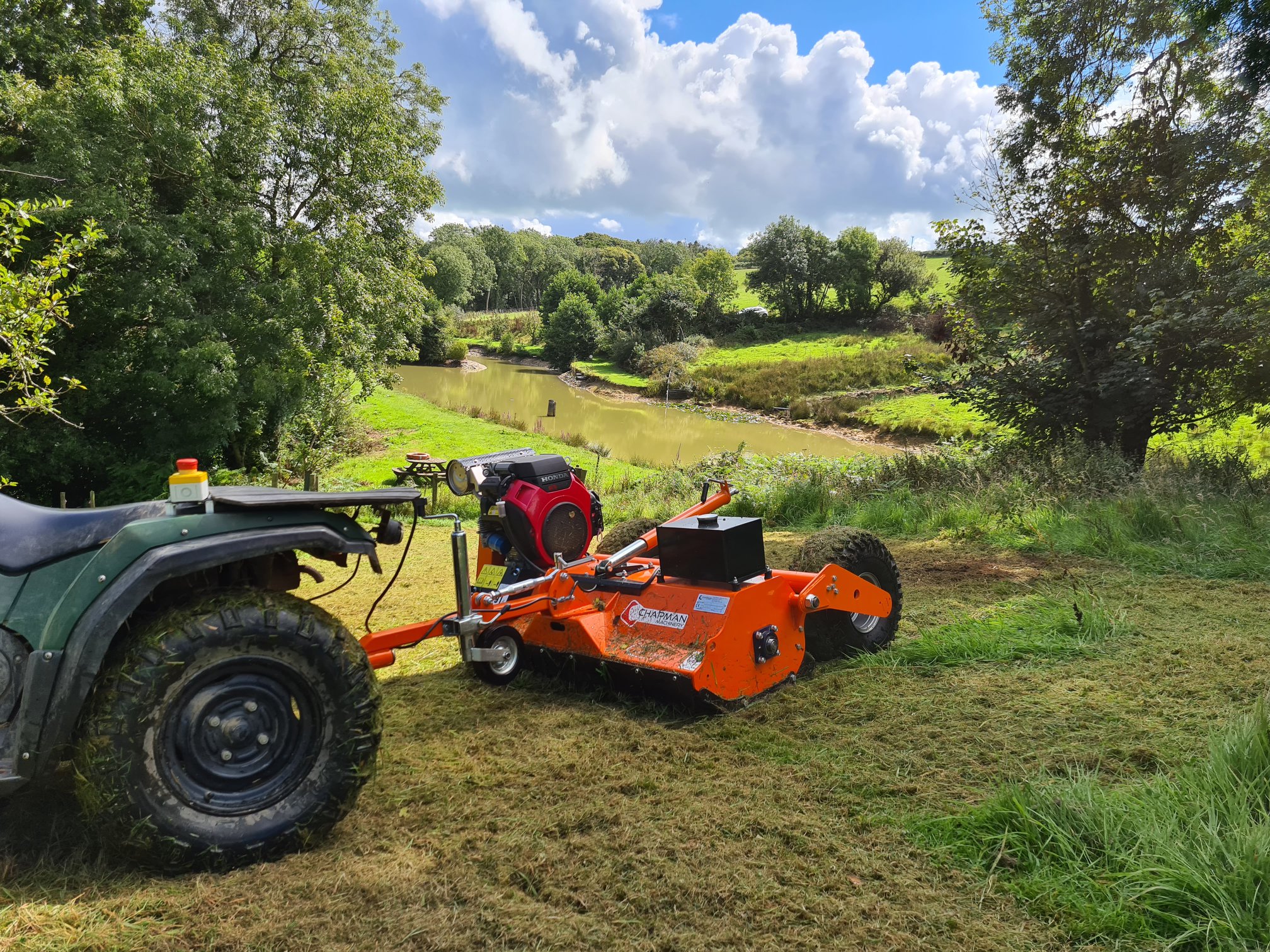 Slaghack ATV Chapman FM120 PRO (FRI frakt) - 2