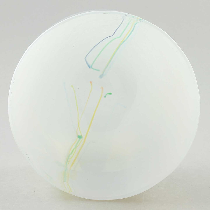 バーティル･ヴァリーン Rainbowシリーズ  虹のガラスの花瓶 Vase 15cm 1982年