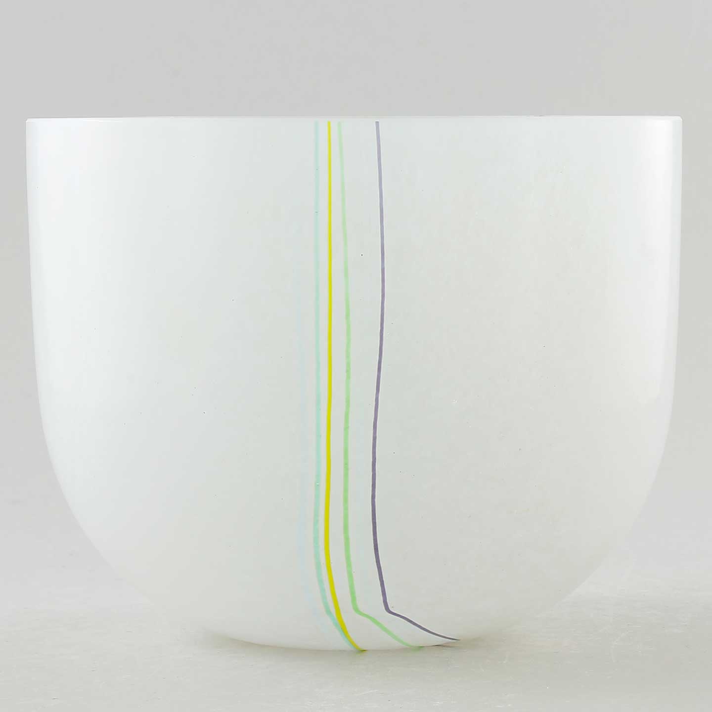 バーティル・ヴァリーン Rainbowシリーズ 虹のガラスの花瓶 Vase 15cm