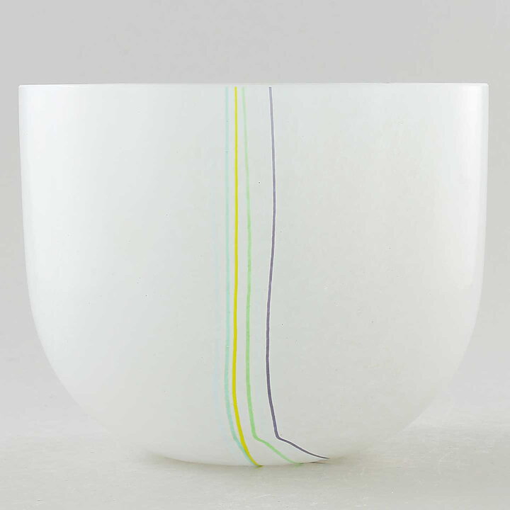 バーティル･ヴァリーン Rainbowシリーズ  虹のガラスの花瓶 Vase 15cm 1982年