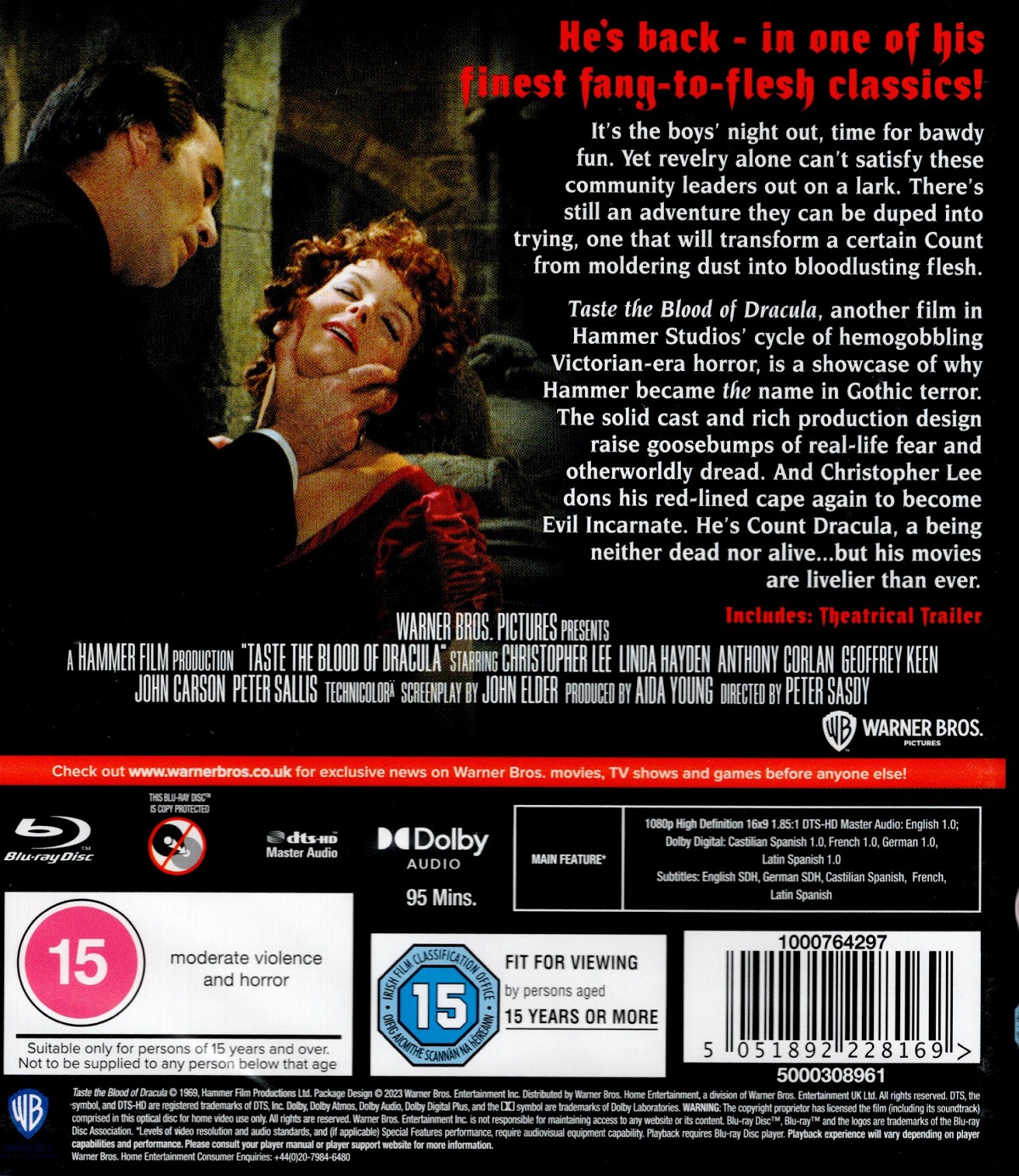 Taste the Blood of Dracula (ej svensk text) (Blu-ray) - 2