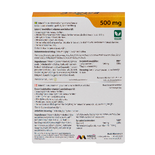 Ester-C 500mg, 60 tabletter - 2