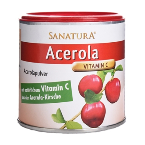 Acerolapulver rikt på vitamin c vilket bland annat bidrar till normalt immunförsvar
