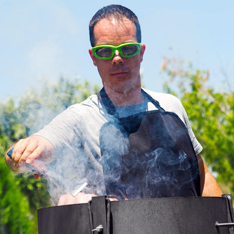 Lökglasögon - Skyddsglasögon vid grillning