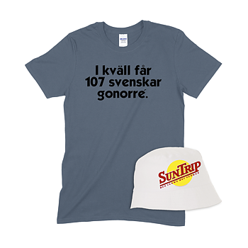 SUNTRIP - BERRA PAKET (T-SHIRT & SOLHATT)