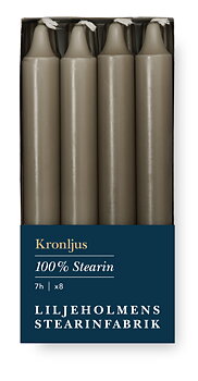 Kronljus 8-p Nougat