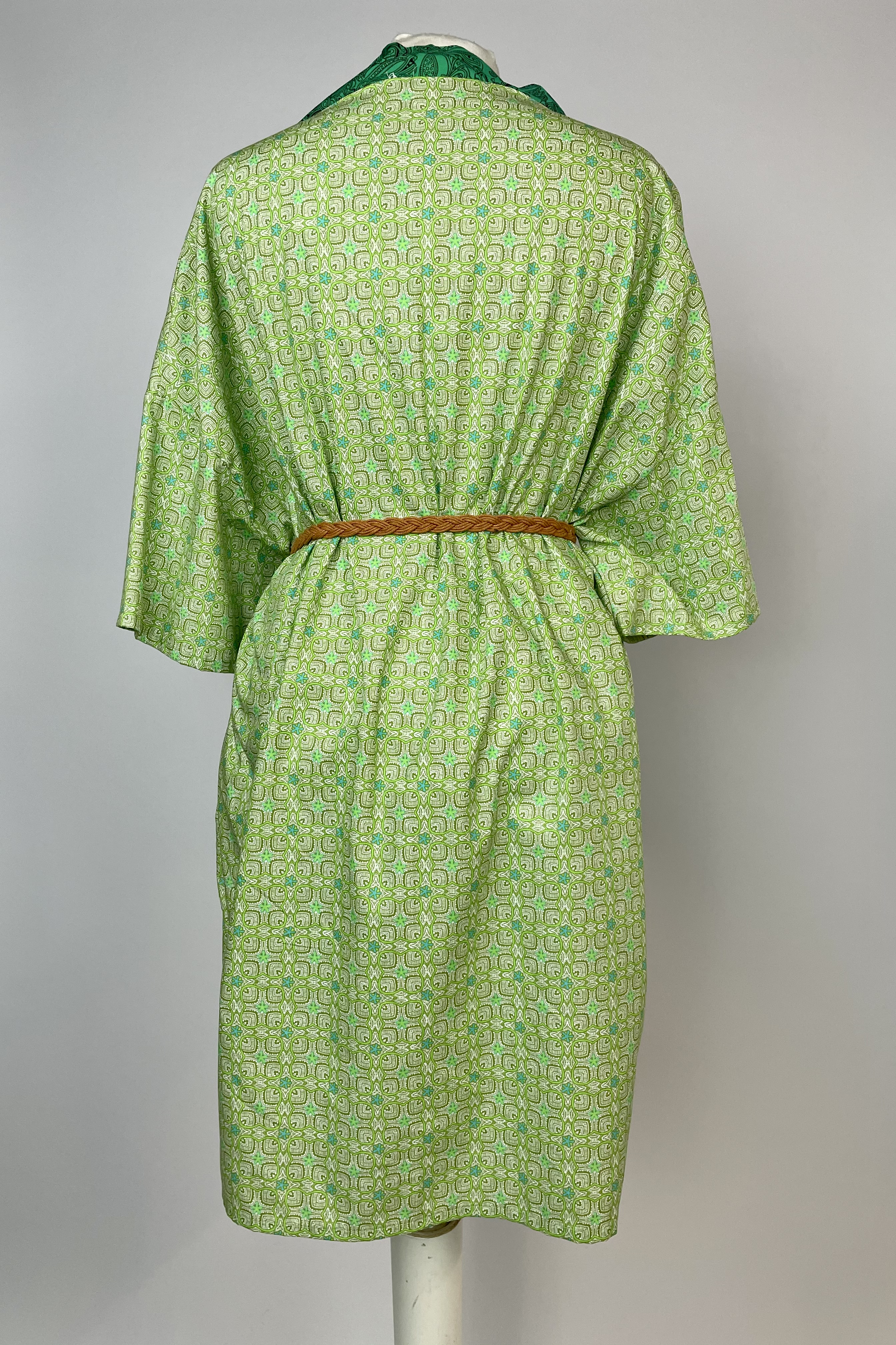 handsydd kimono tiki grön - 7