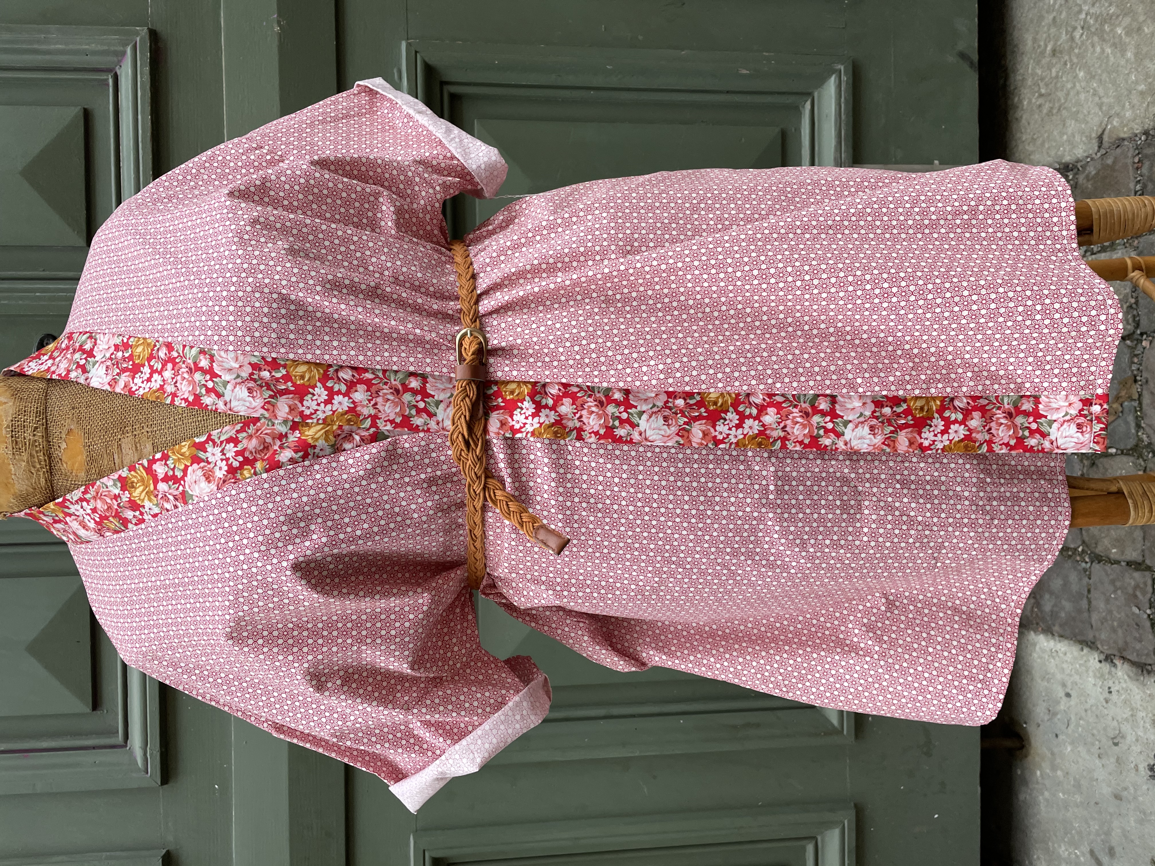 handsydd kimono rödklöver - 6