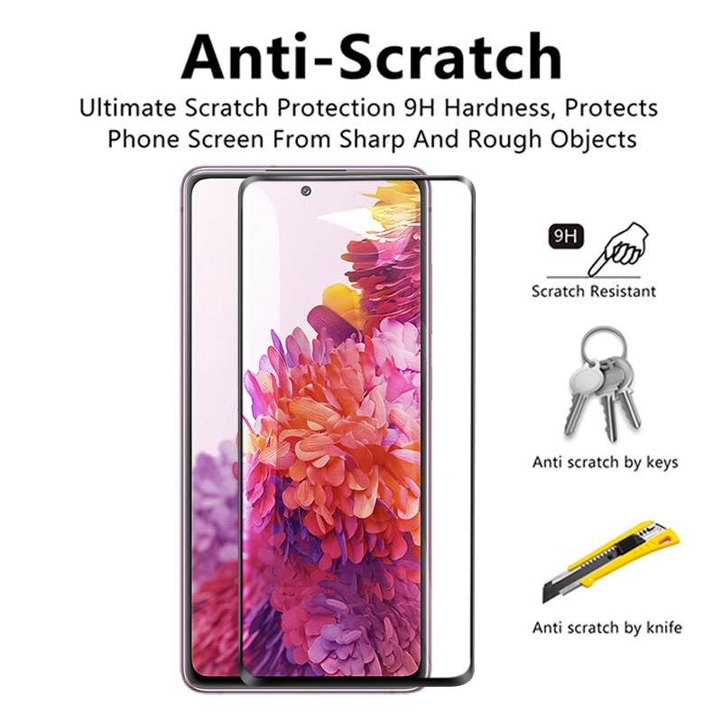 Samsung Galaxy S20 Plus - Full Coverage Tempered Screen Protector - 6