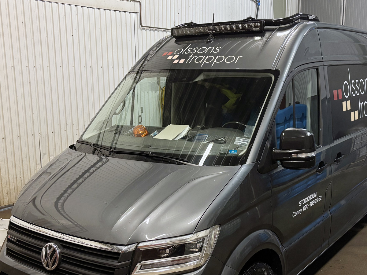 T-RACK VW Crafter H3 17- Front high roofbar
