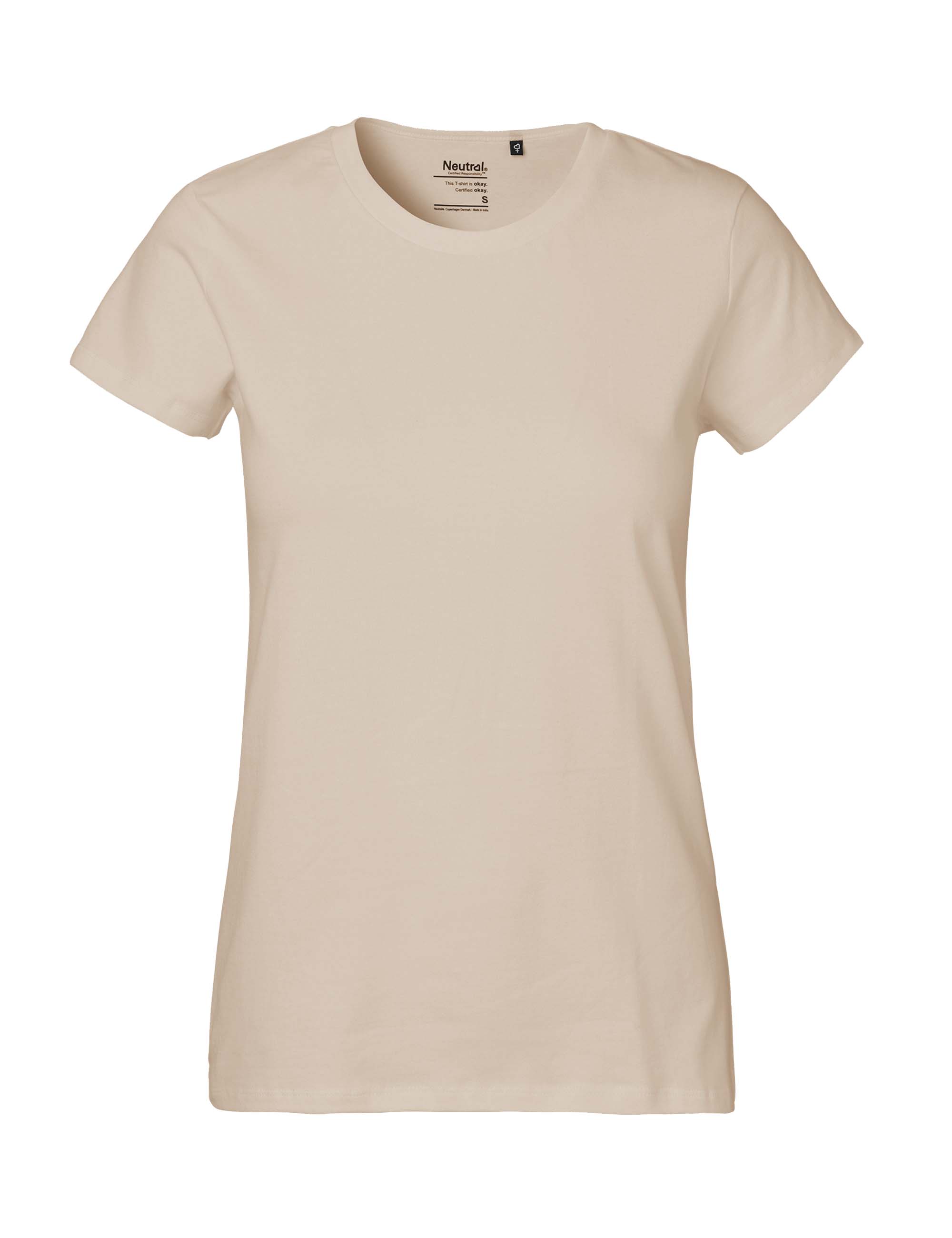 T-shirt Classic Ladies Neutral GOTS & Fairtrade - 84