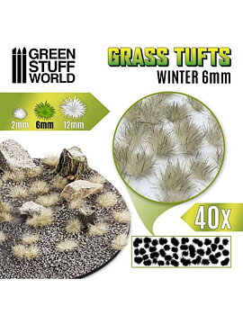 Green Stuff World: Grass Tufts - Winter (6mm)