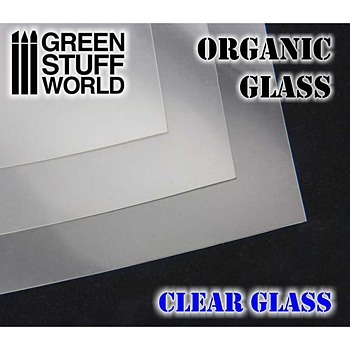 Green Stuff World: Organic Glass Sheet - Clear