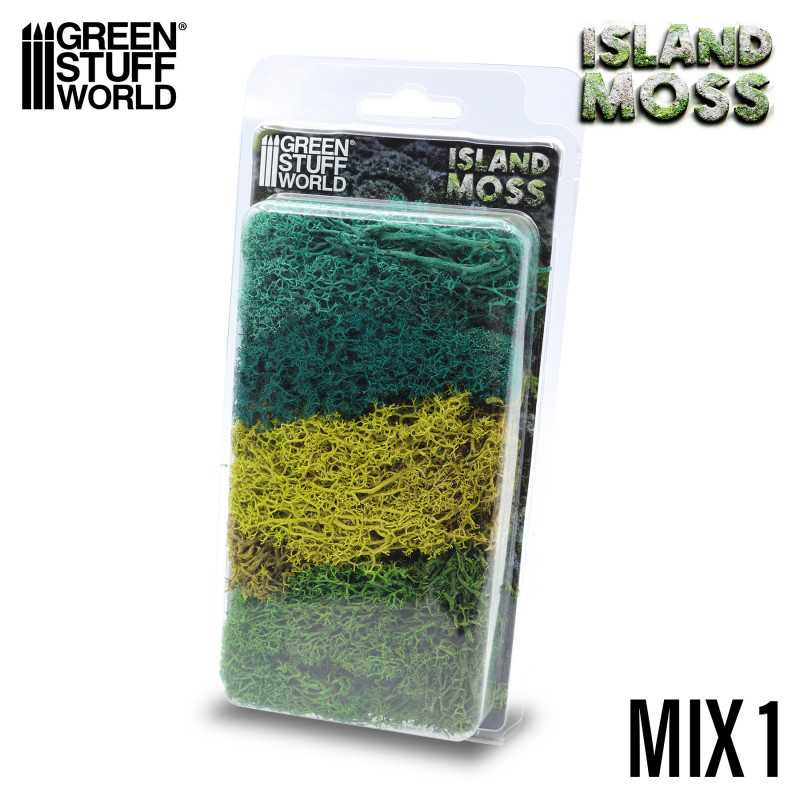 Green Stuff World: Islandmoss - Green Mix