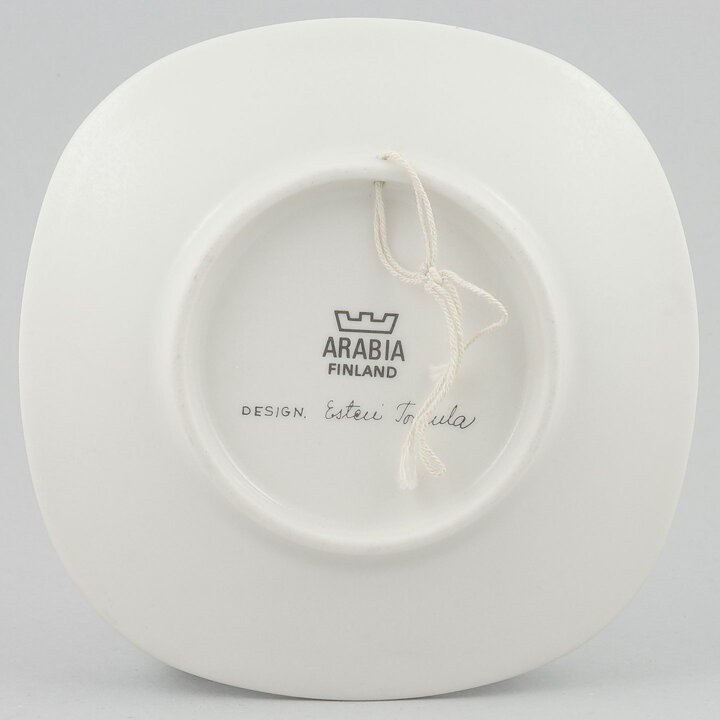 エステリ・トムラ  Botanicaシリーズ イトシャジン   陶板  Wall Plaque  1980年  13cm