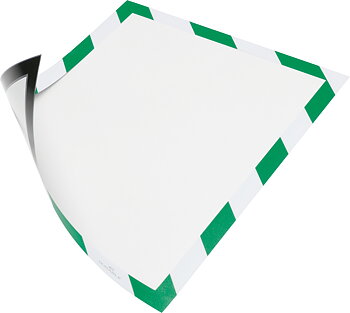 Duraframe A4 magnet grö/vit 5f