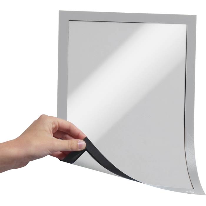 Duraframe A4 magnetisk silver - 2