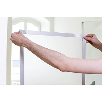 Duraframe A2 poster silver