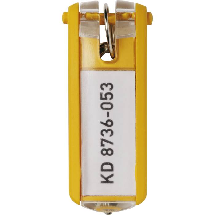 Nyckelbricka KEY CLIP 6/fp Gul - 3