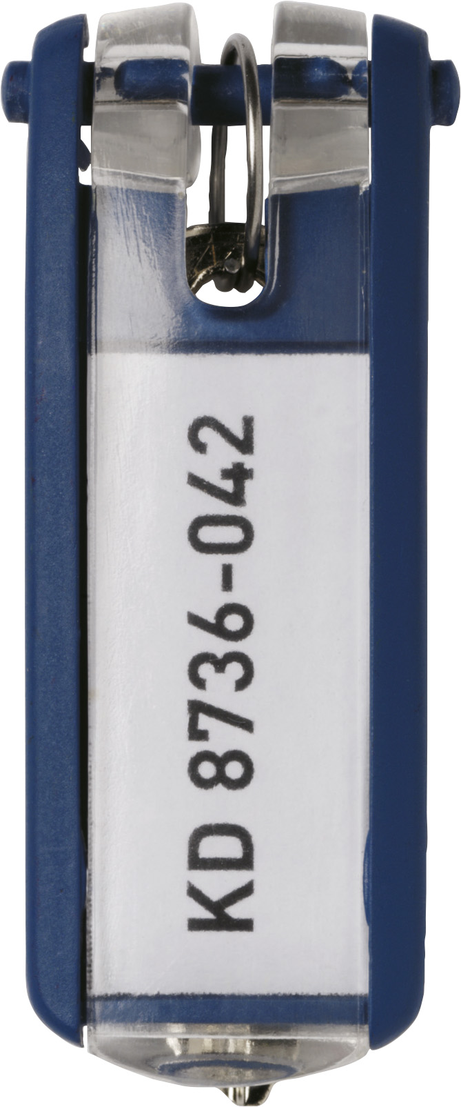 Nyckelbricka KEY CLIP 6/fp Blå