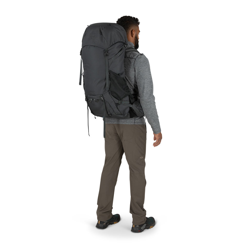Lätt vandringsryggsäck - OSPREY Rook 50 Charcoal - 4