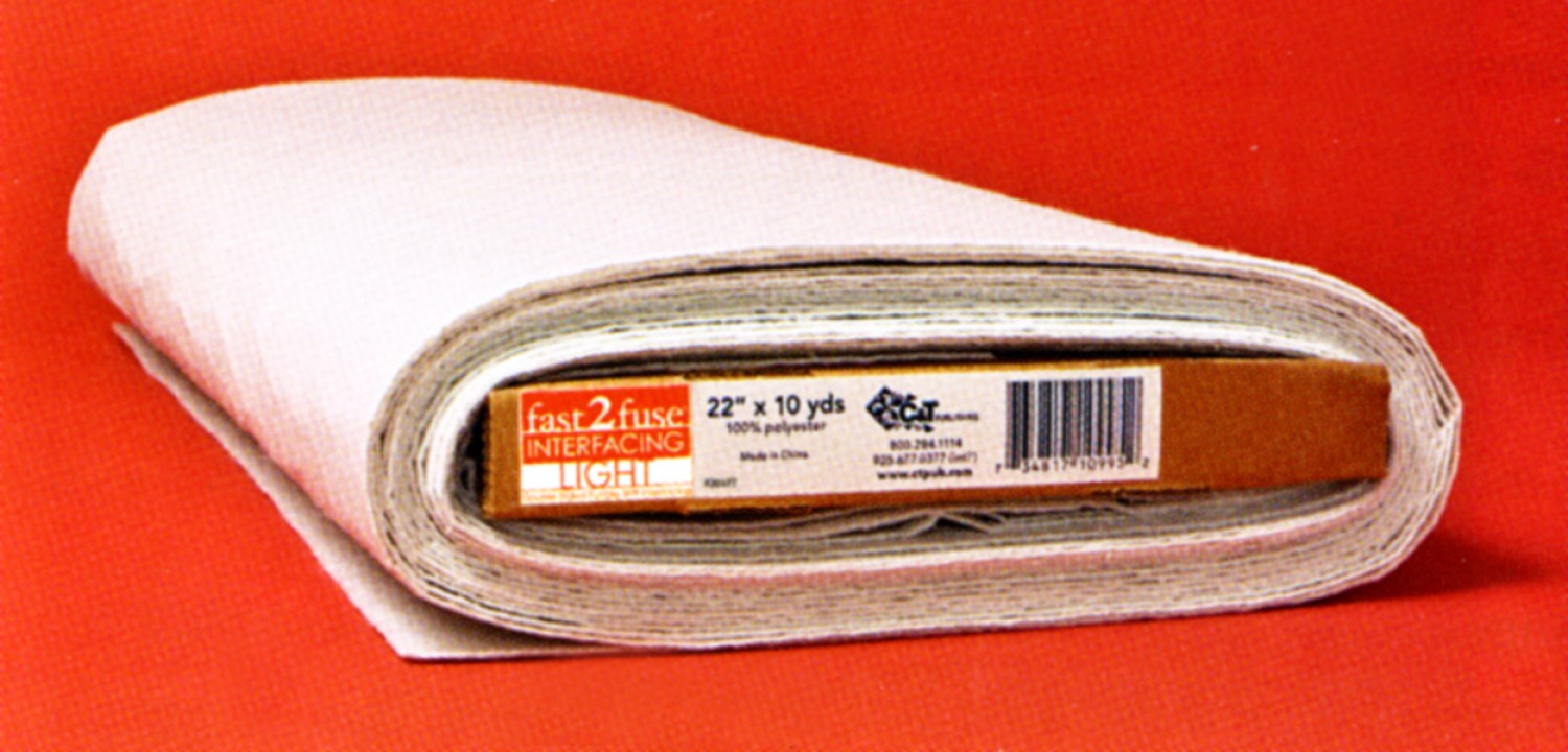 Fast2Fuse Light Interfacing - 20in (50 cm) bred, metervara