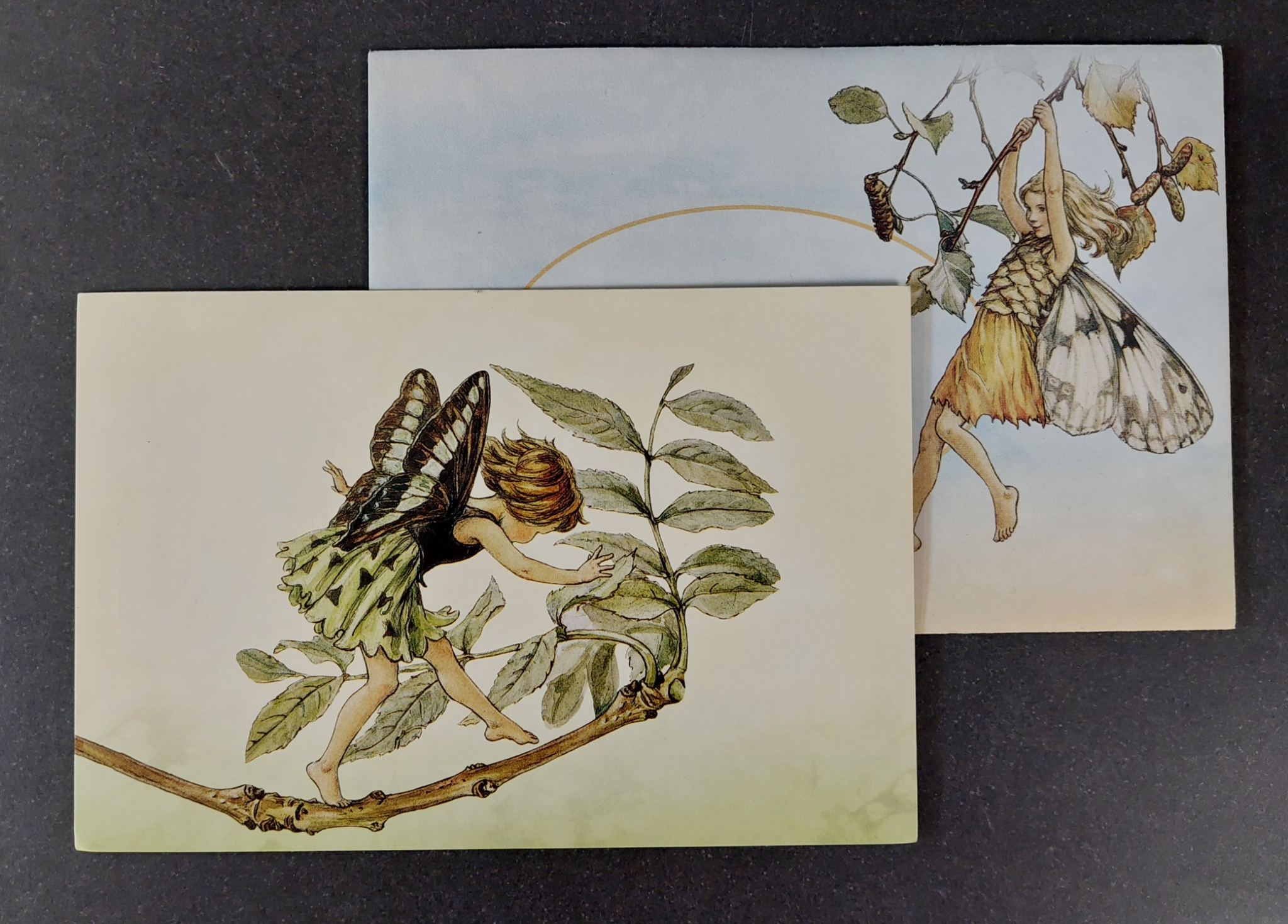 Vykort med Kuvert - Cicely Mary Barker, "Ash-Tree Fairy"