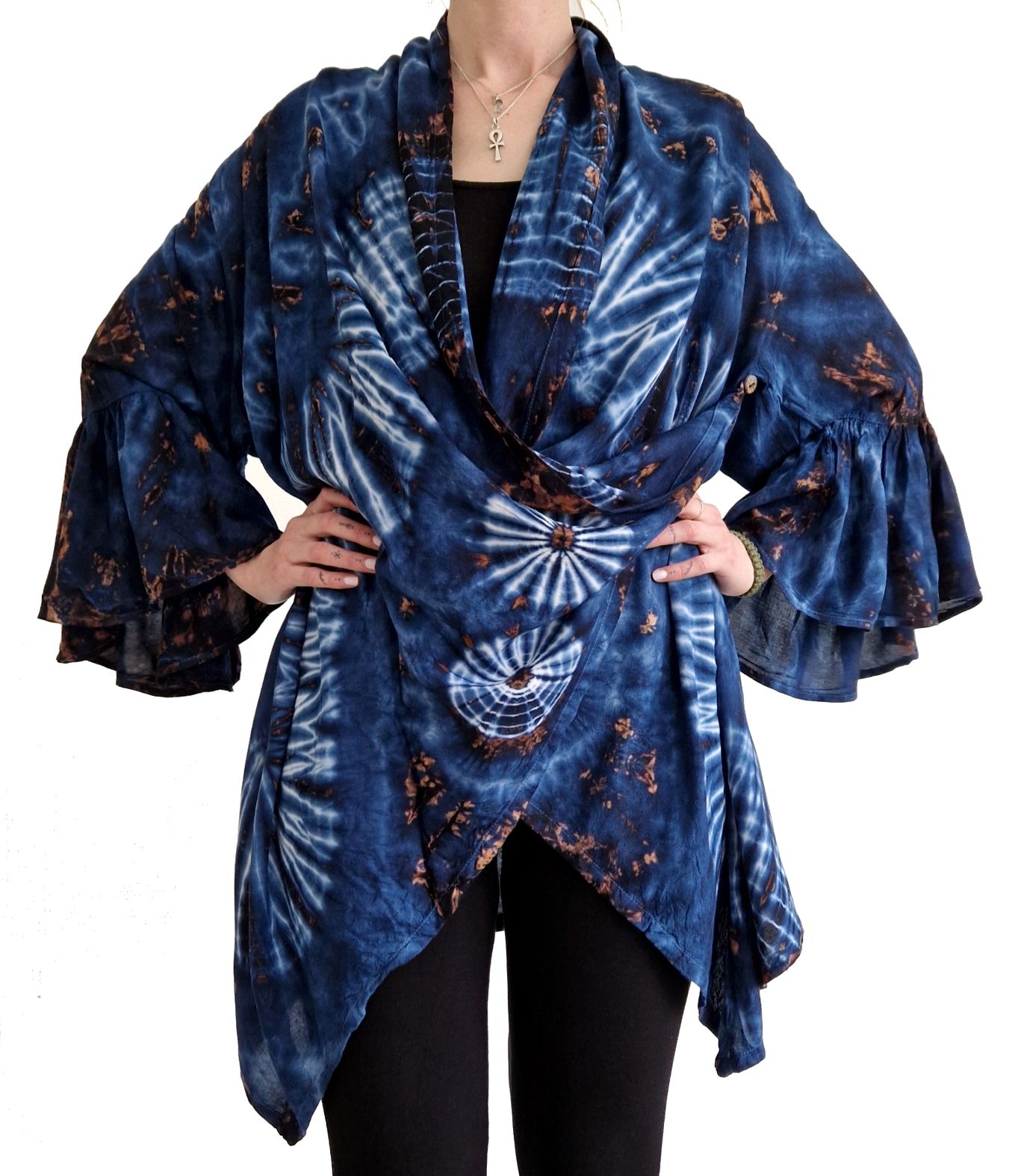 Omlottblus - Batik / Tie Dye