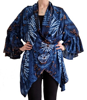 Omlottblus - Batik / Tie Dye