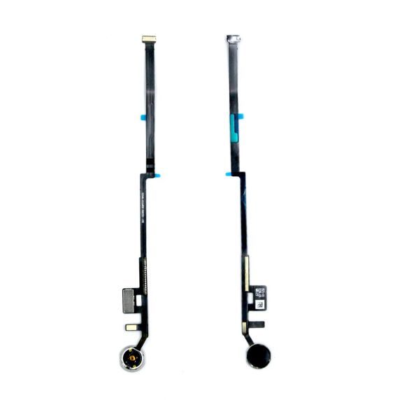 iPad 8th & 7th 10.2" Hemknapp Flexkabel - Original - Svart