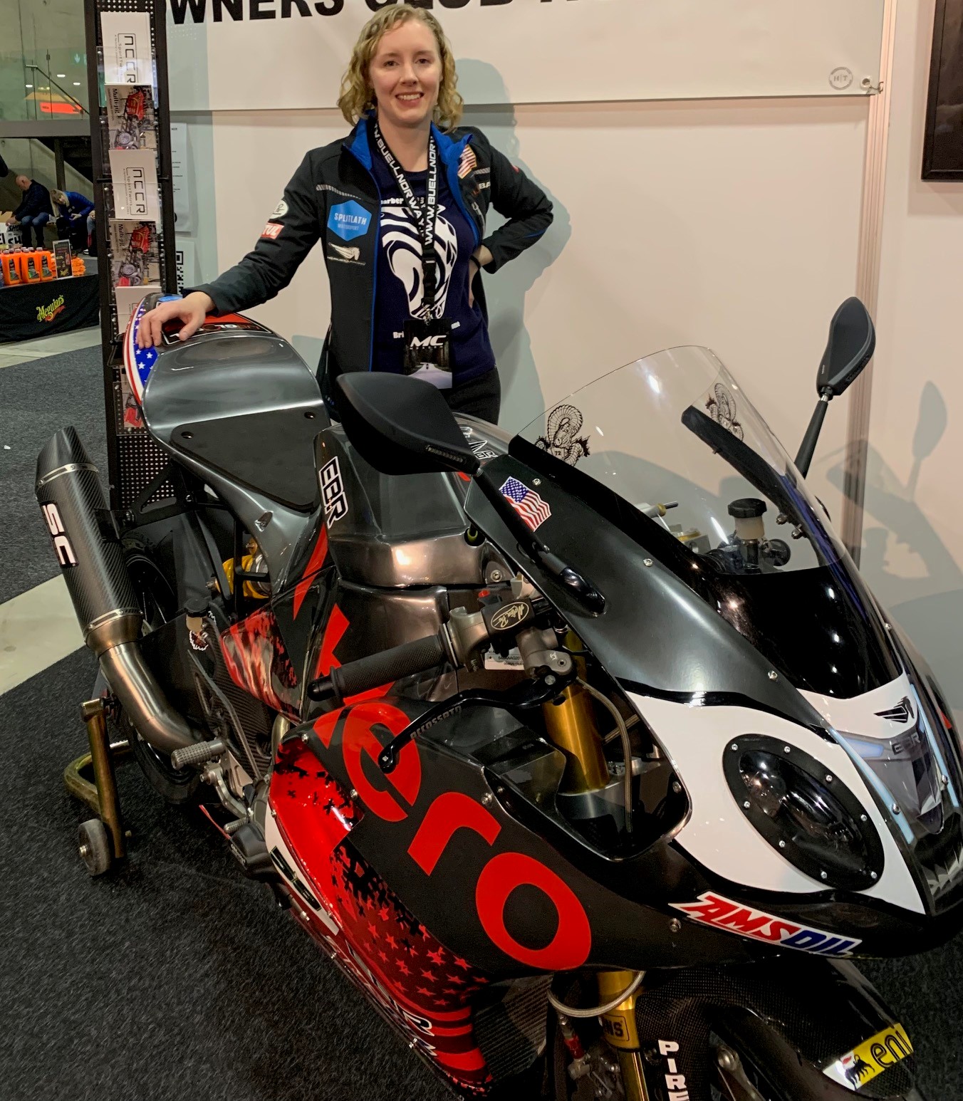 APH (Alan Hawkes) by NCCR Full Exhaust System Racesport for EBR 1190 RS Sweep-up SC-Project - 8