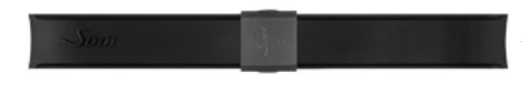Sinn integrerat silikonband svart - 5
