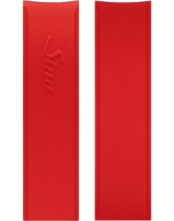 Sinn integrerat silikonband röd - 3