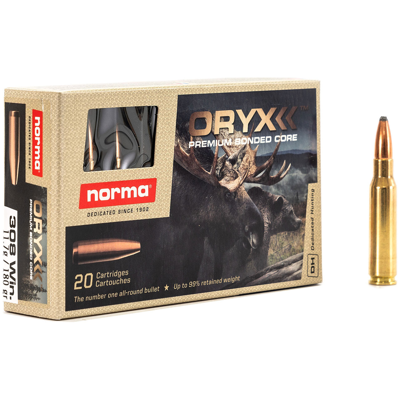 Norma .308w Oryx 11.7g