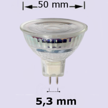 GU5.3 LED bulb MR16 5W 420 lm 2700K 12V