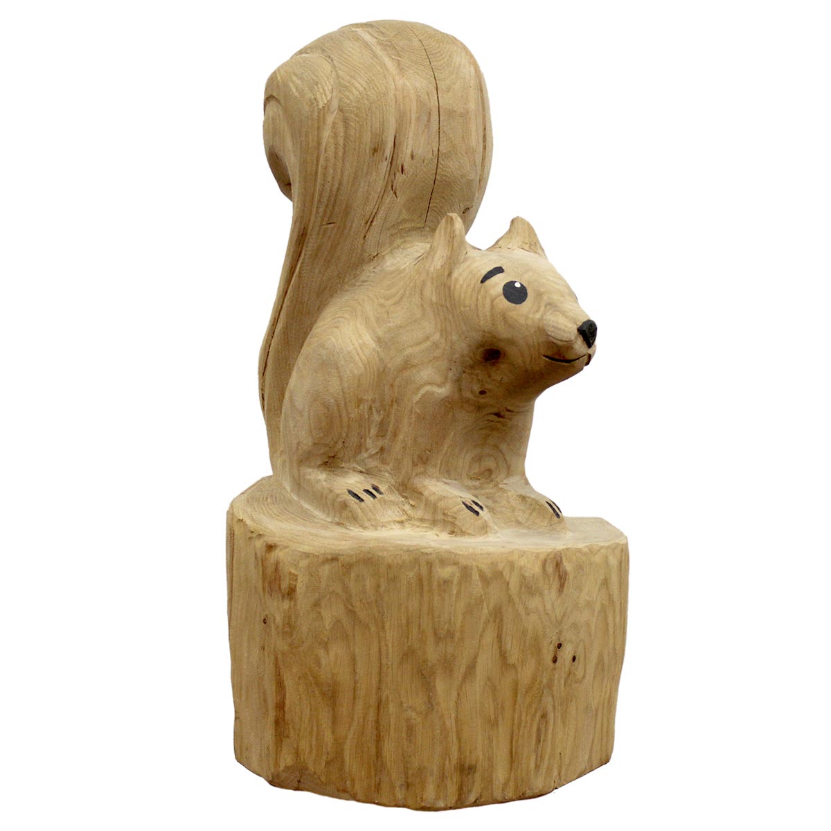 Treskulptur Ekorn eventyr - 3