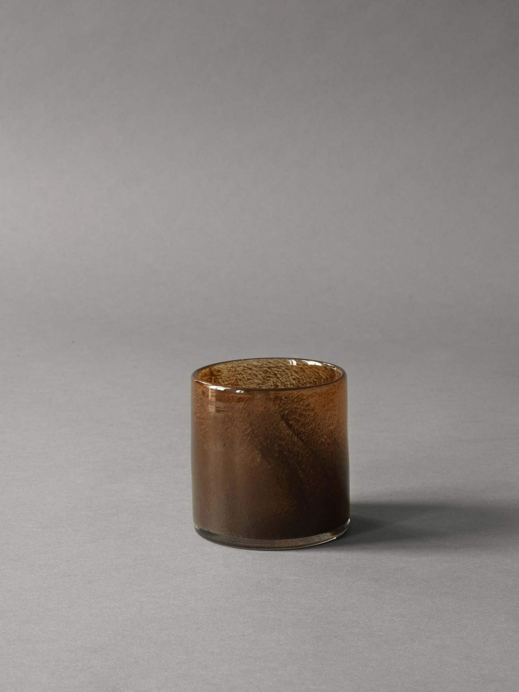Tell Me More Candleholder Lyric Dark Brown Small